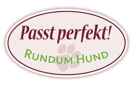 Passt perfekt! Rundum Hund – Logo